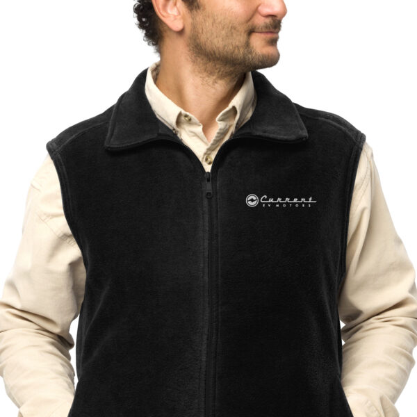 Current EV Motors Men’s Columbia fleece vest - Image 3